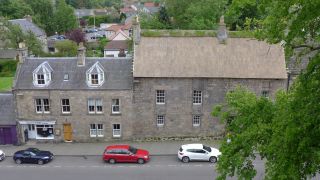 View from Falkland Palace battlements