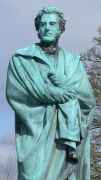 Close-up of statute