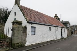 The front of the house