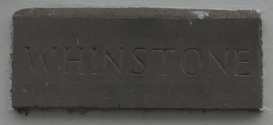 "Whinstone" Name plaque