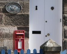 House name and post box (not in use)