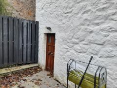 'Front door' (at back of house)