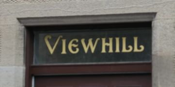 Name over door
