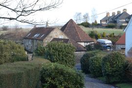 View from Laich Road showing horsemill