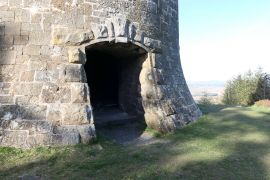The entrance