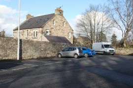 View from the central car park